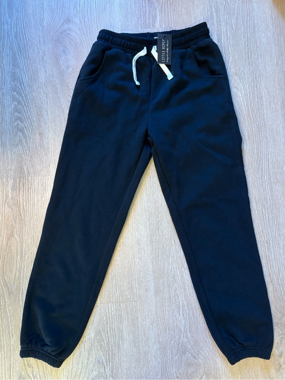 NWT Little Bipsy Women’s Black Jogger Elevated Sweatpants size XS